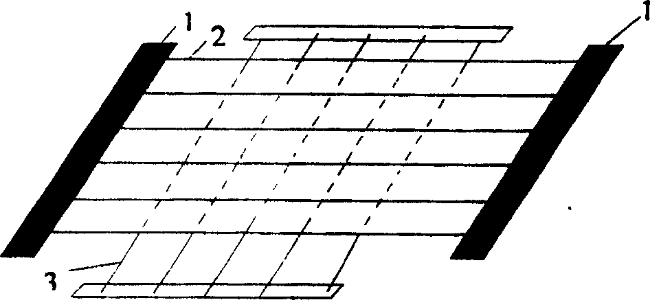 Auxiliary grid hot wire chemical vapor deposition process for preparing nano-diamond thin film