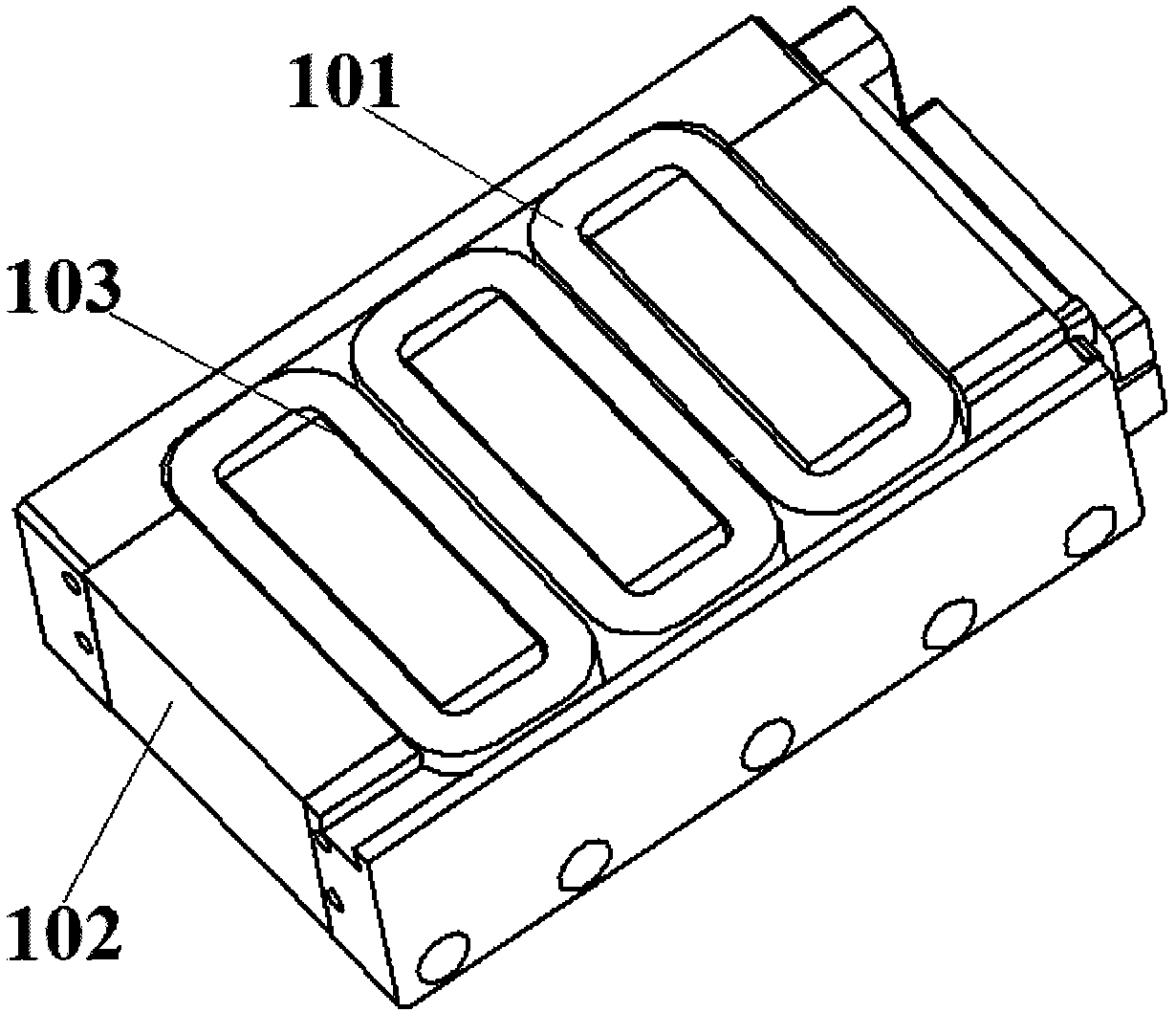 Permanent magnet linear motor and permanent magnet array component thereof, as well as permanent magnet motor and component thereof