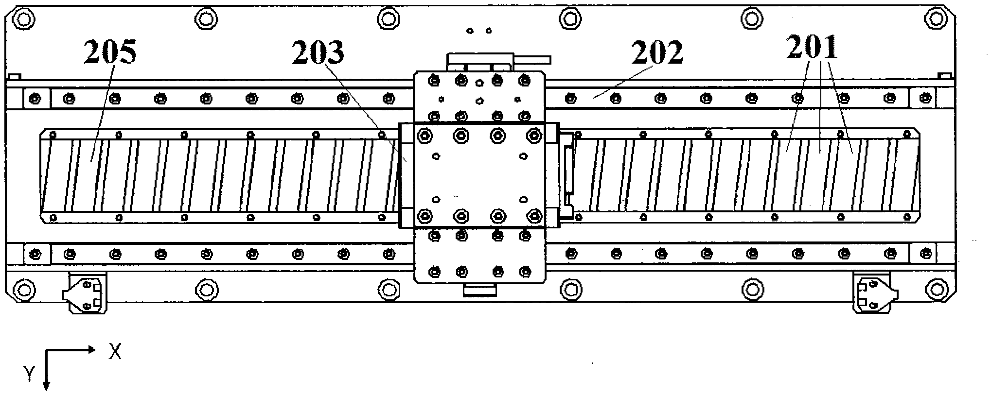 Permanent magnet linear motor and permanent magnet array component thereof, as well as permanent magnet motor and component thereof