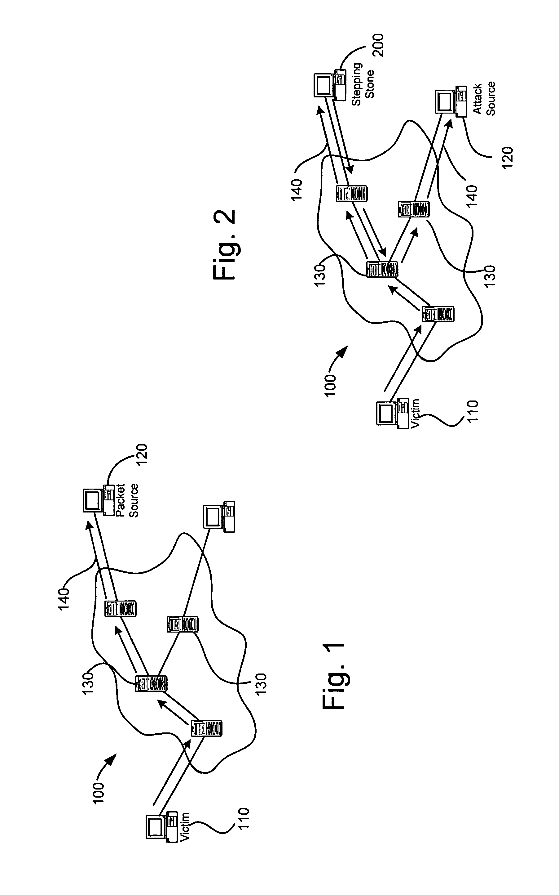 Method and system for aggregating algorithms for detecting linked interactive network connections