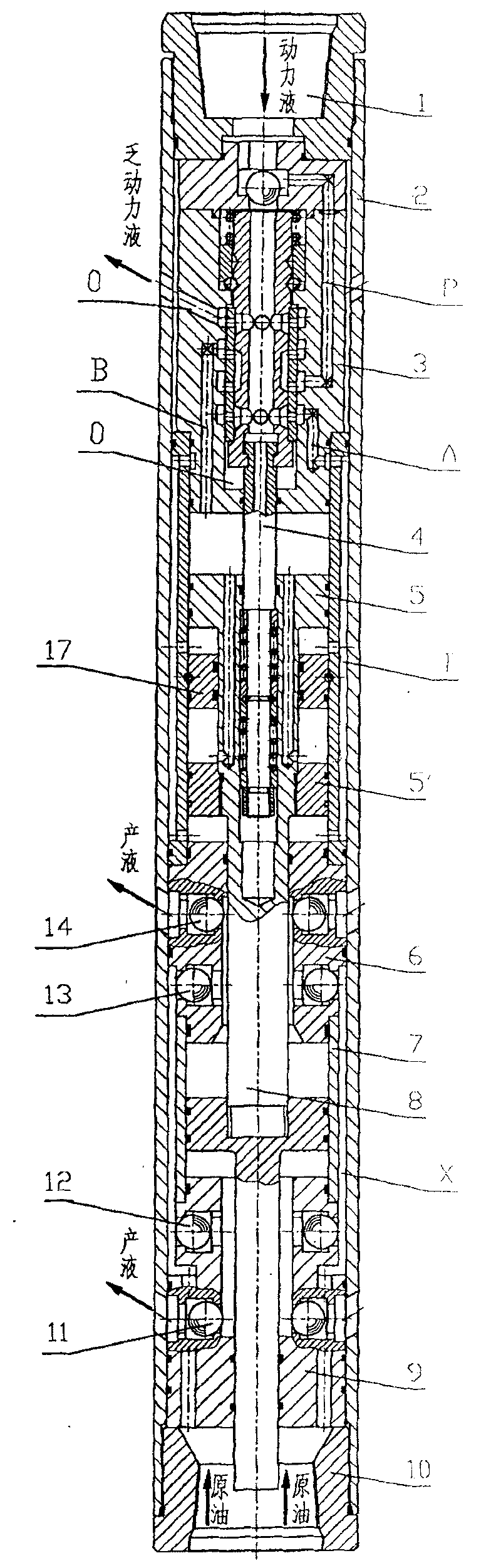 Hydraulic oil pump