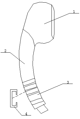 Novel shower nozzle