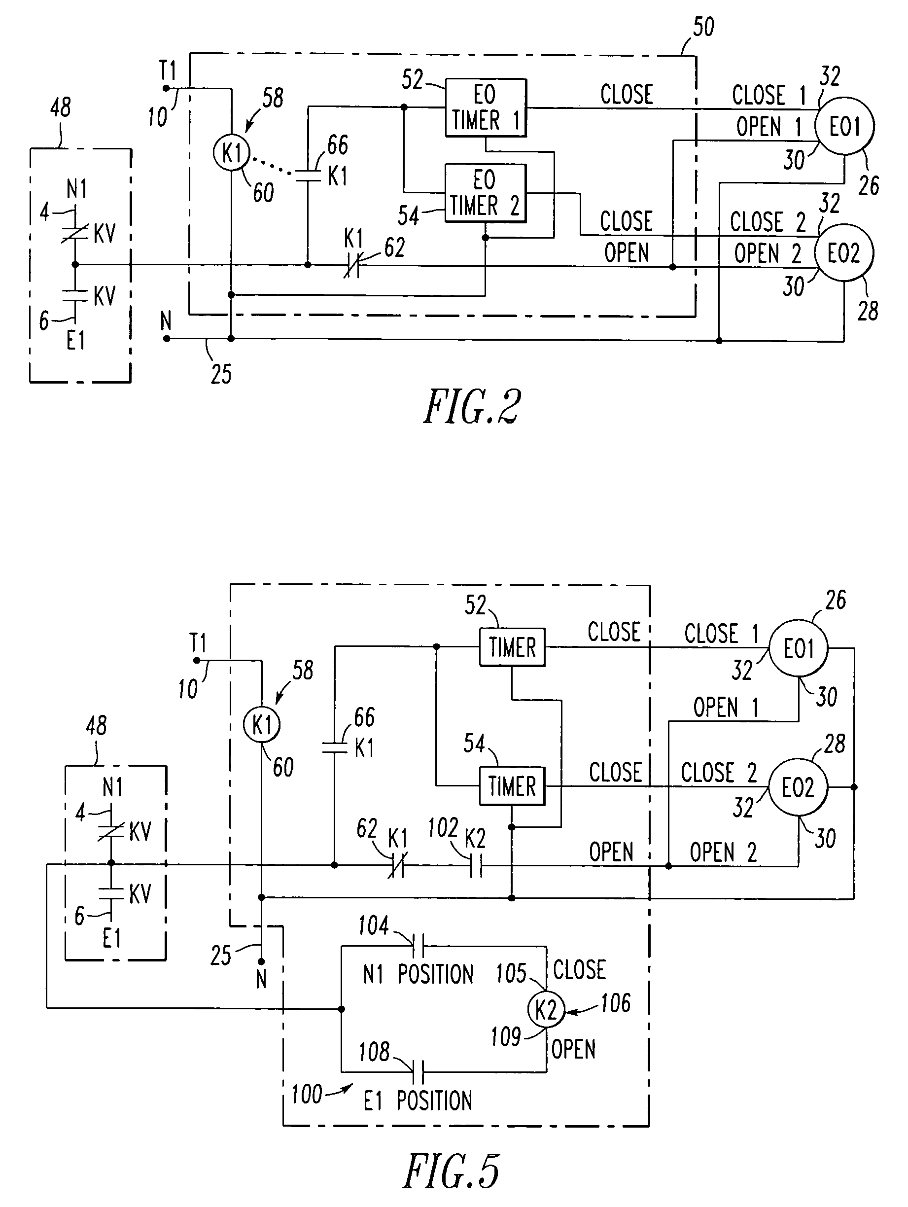 Power distribution system and control system for same