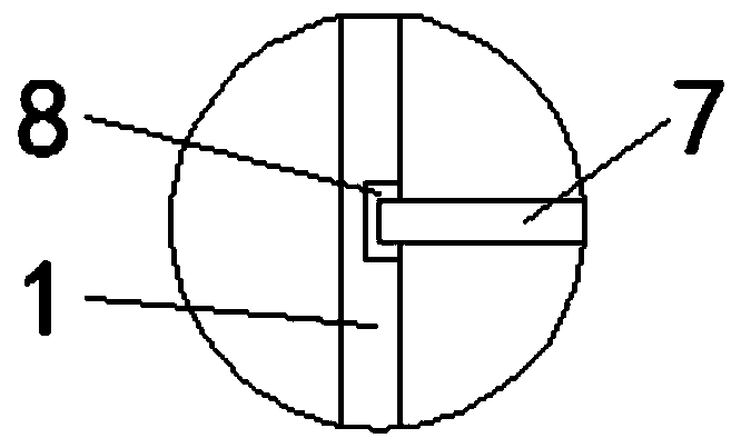 A LED street lamp that is convenient to adjust the irradiation position