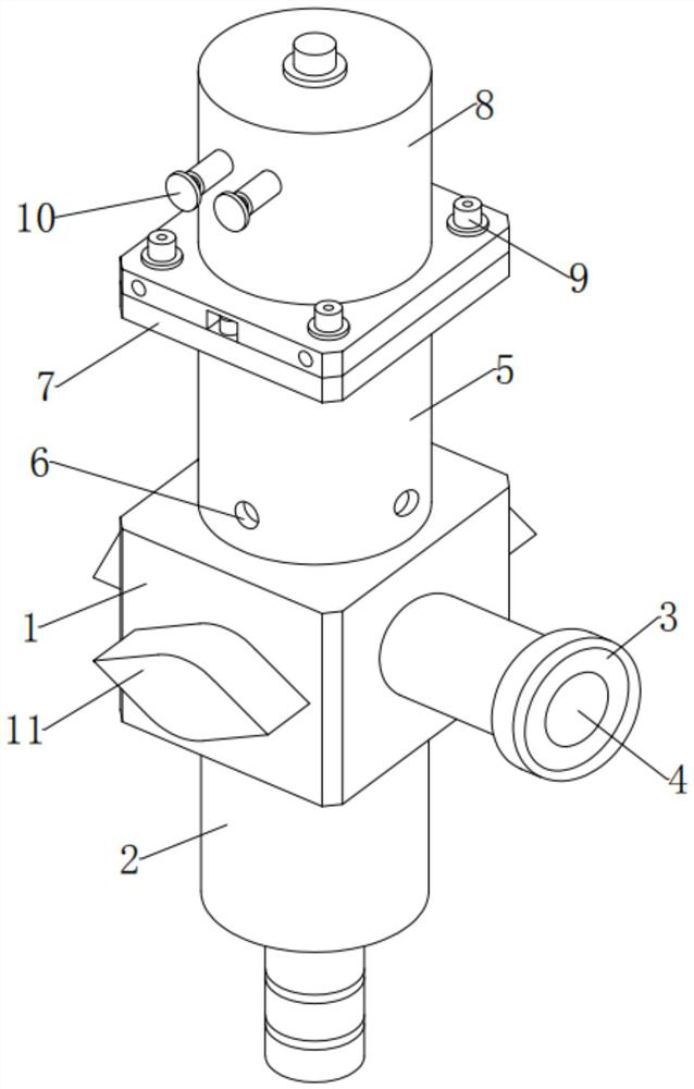 Filling valve for filling machine