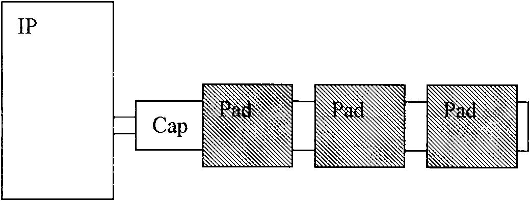 Method for optimizing area of mixed signal chip