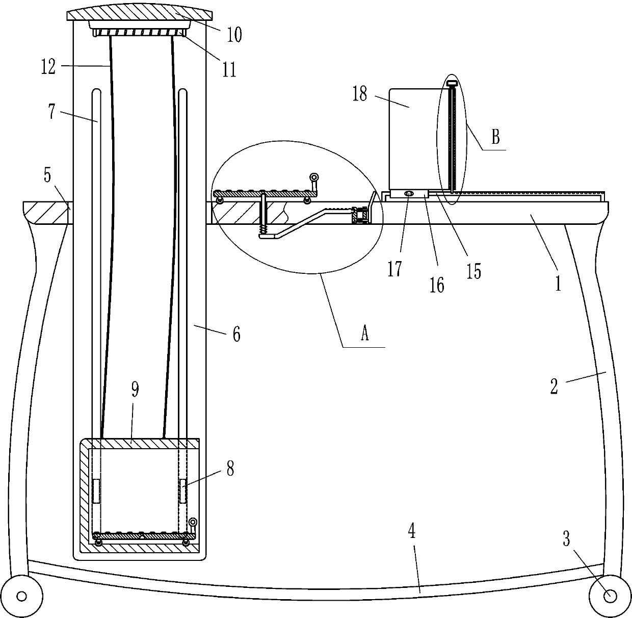 Brick block conveying rack for wall construction