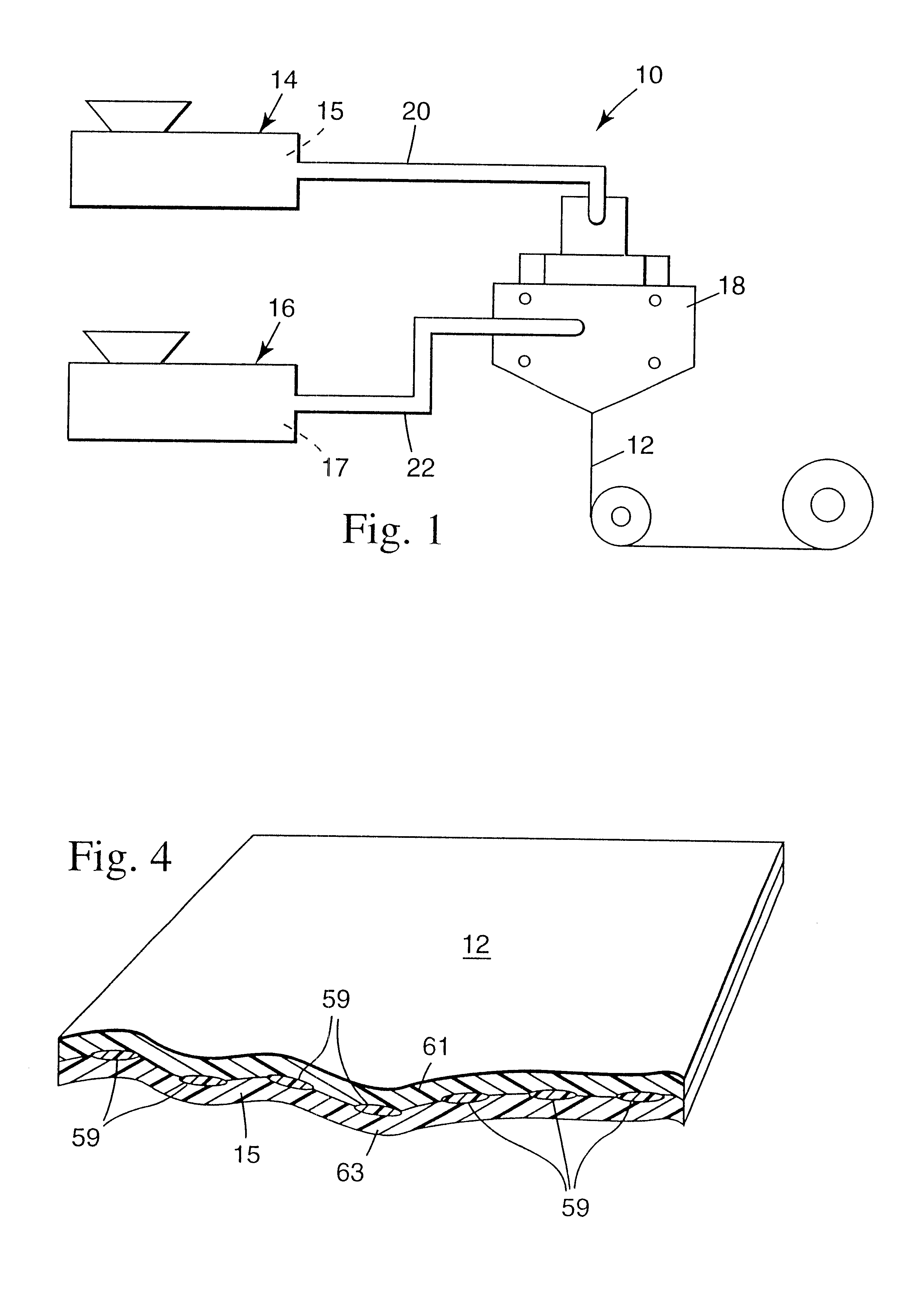Polymeric articles having embedded phases
