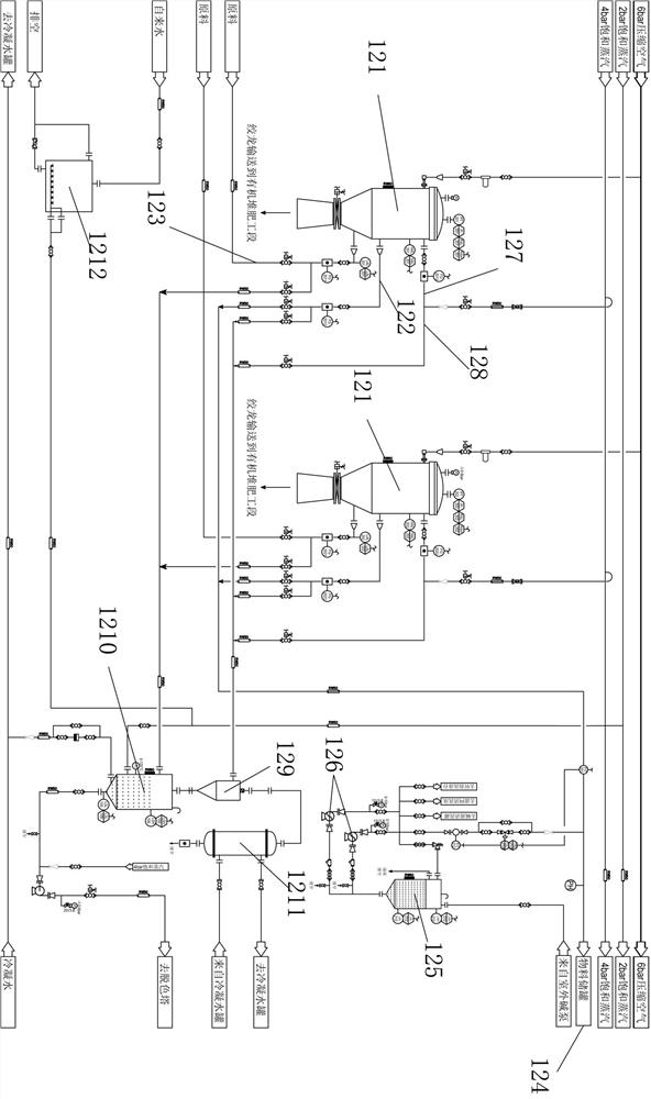 Soapstock oil foot acidification reaction system and process