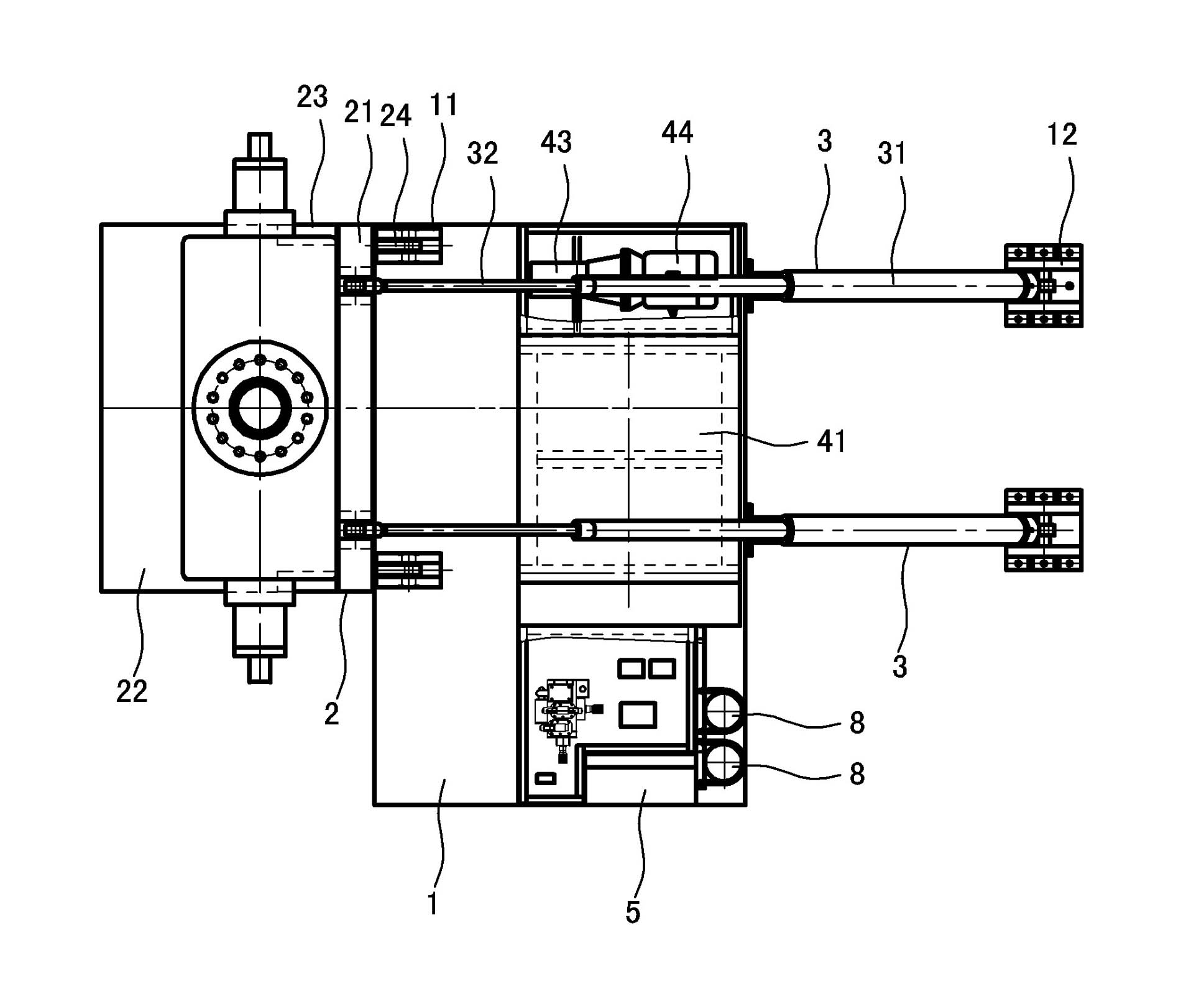 Blowout preventer turning system