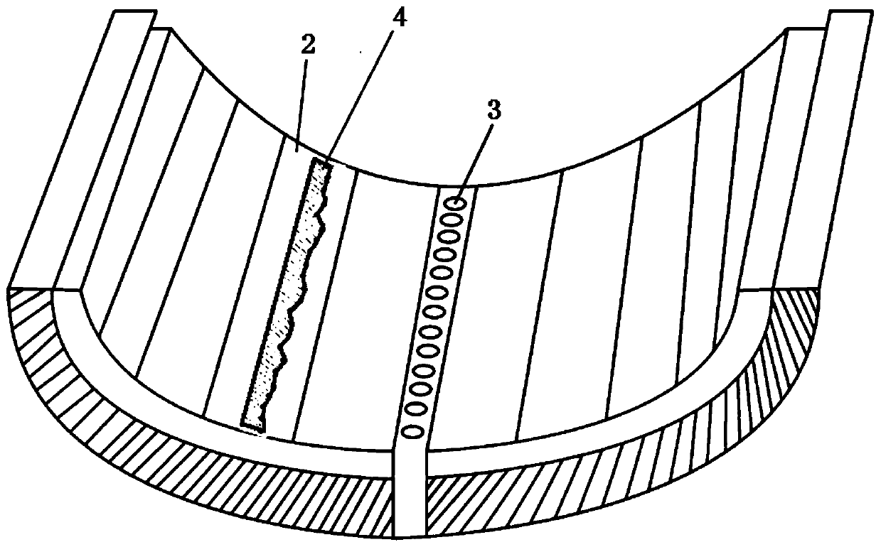 Method for adjusting surface density of high-tensile-resistance copper foil