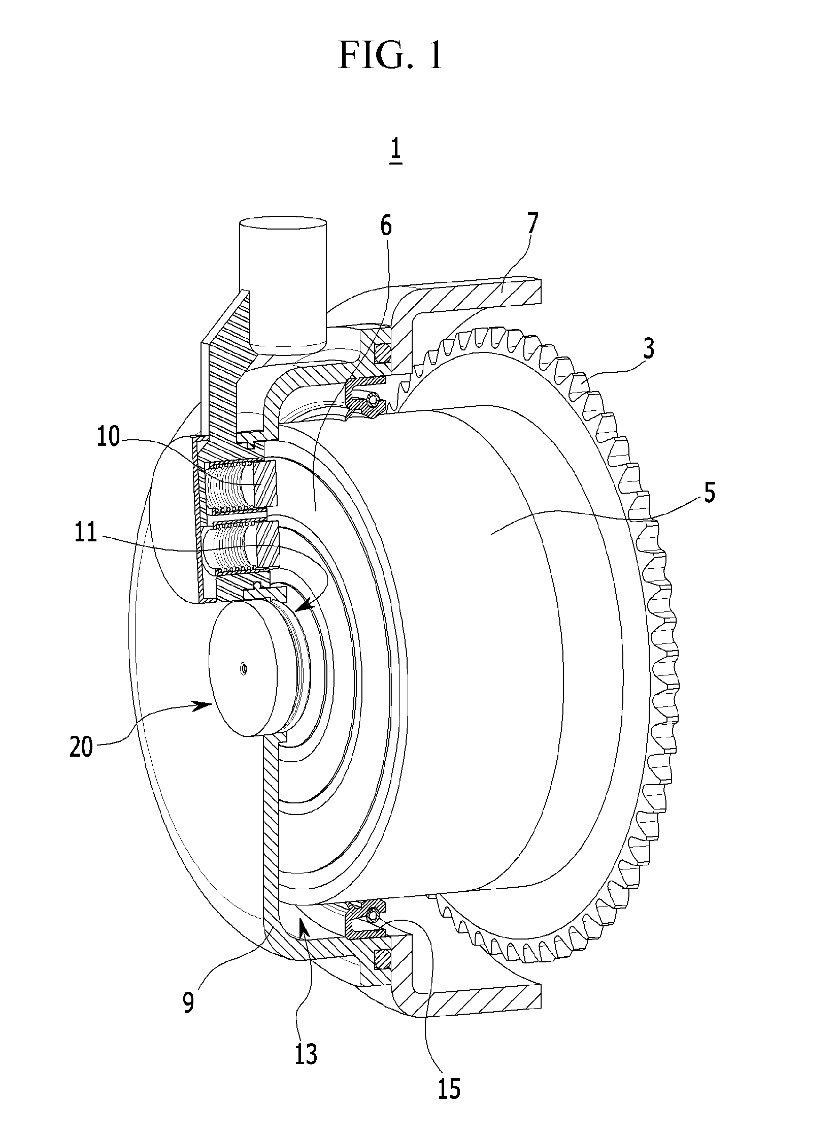 Continuously variable valve timing device