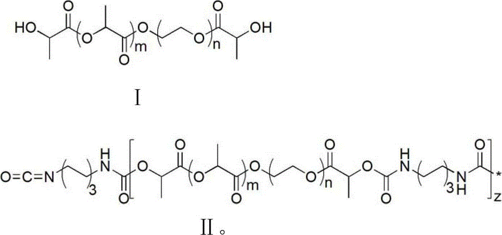 2, 2-dihydromethyl propionic acid modified shape memory polyurethane urea material and method for preparing same