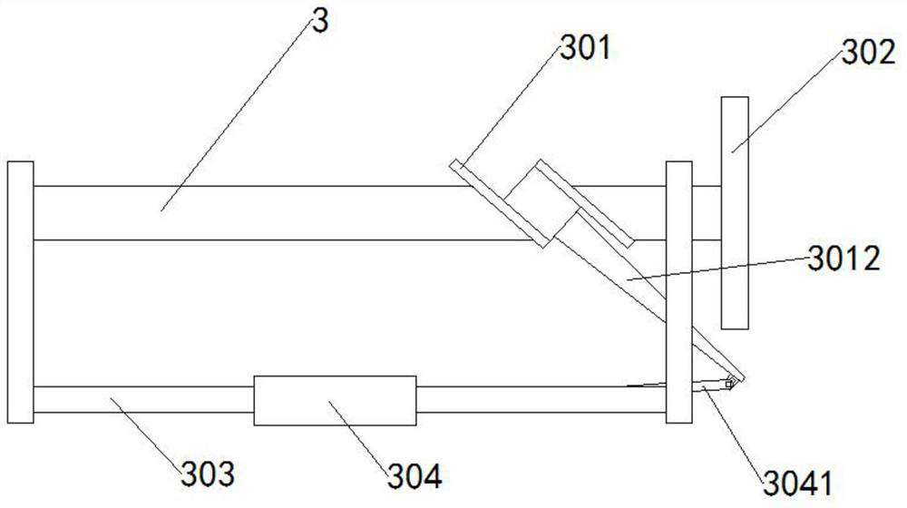 A three-dimensional embracing fixed-point drilling device