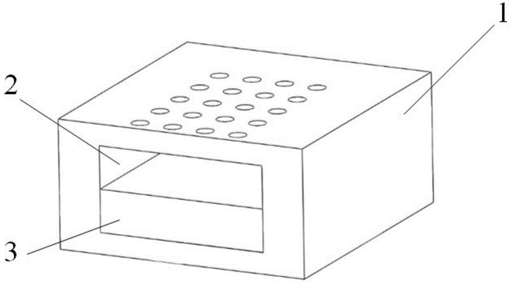 Water-retention water-permeable tile