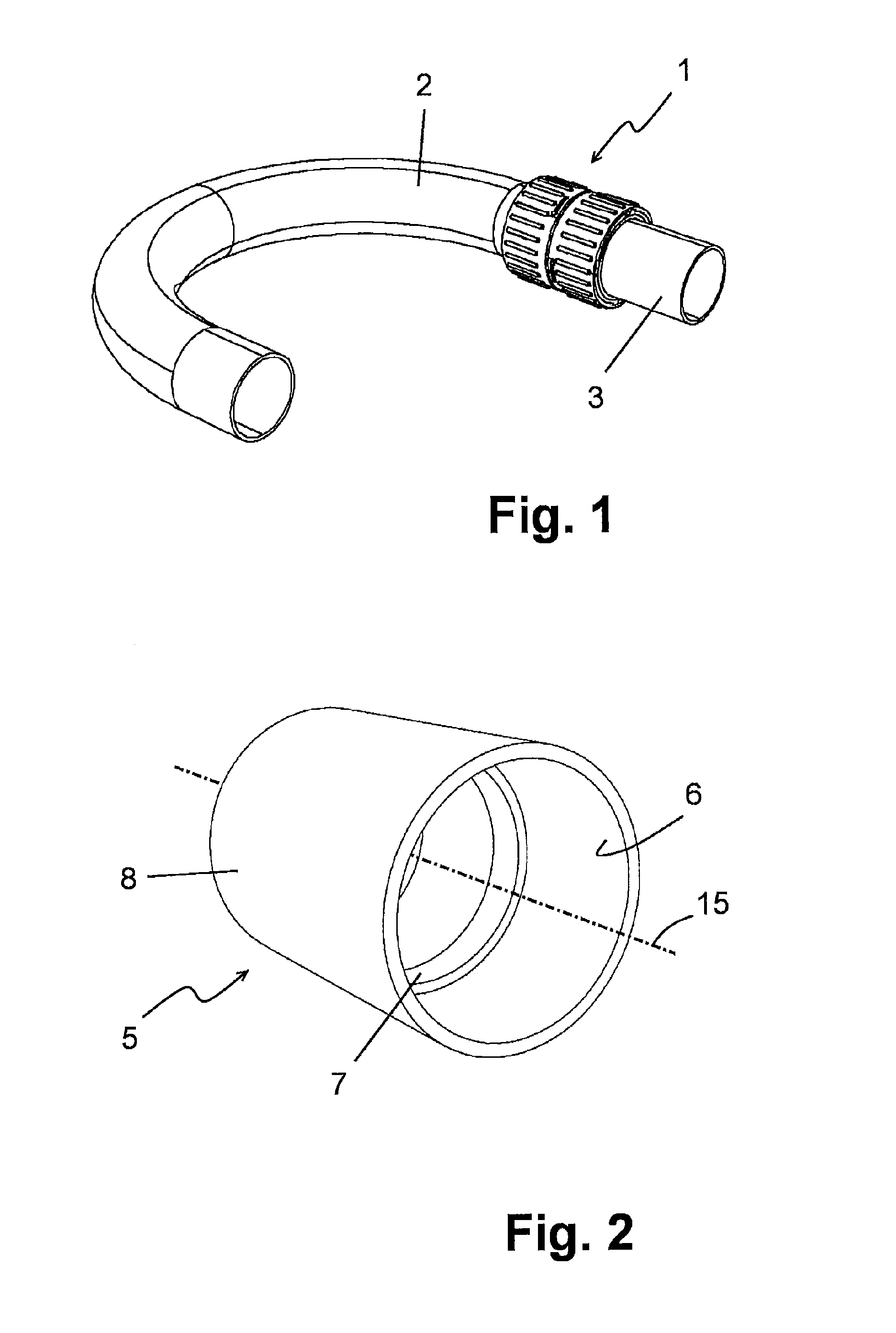 Component Connector for Connecting Cylindrical Components