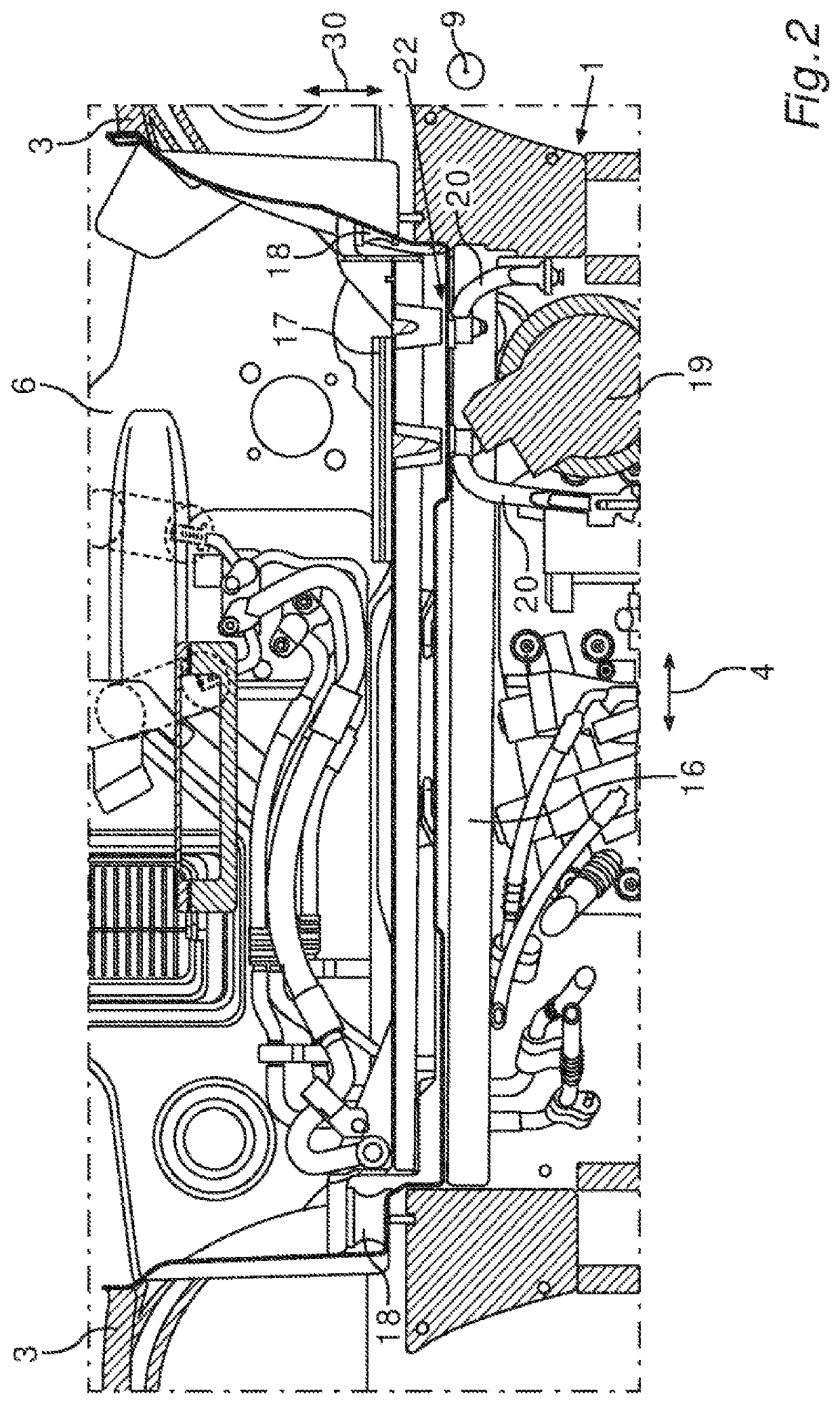 Front End Structure for a Motor Vehicle, in Particular for a Passenger Vehicle, and Motor Vehicle, in Particular Passenger Vehicle