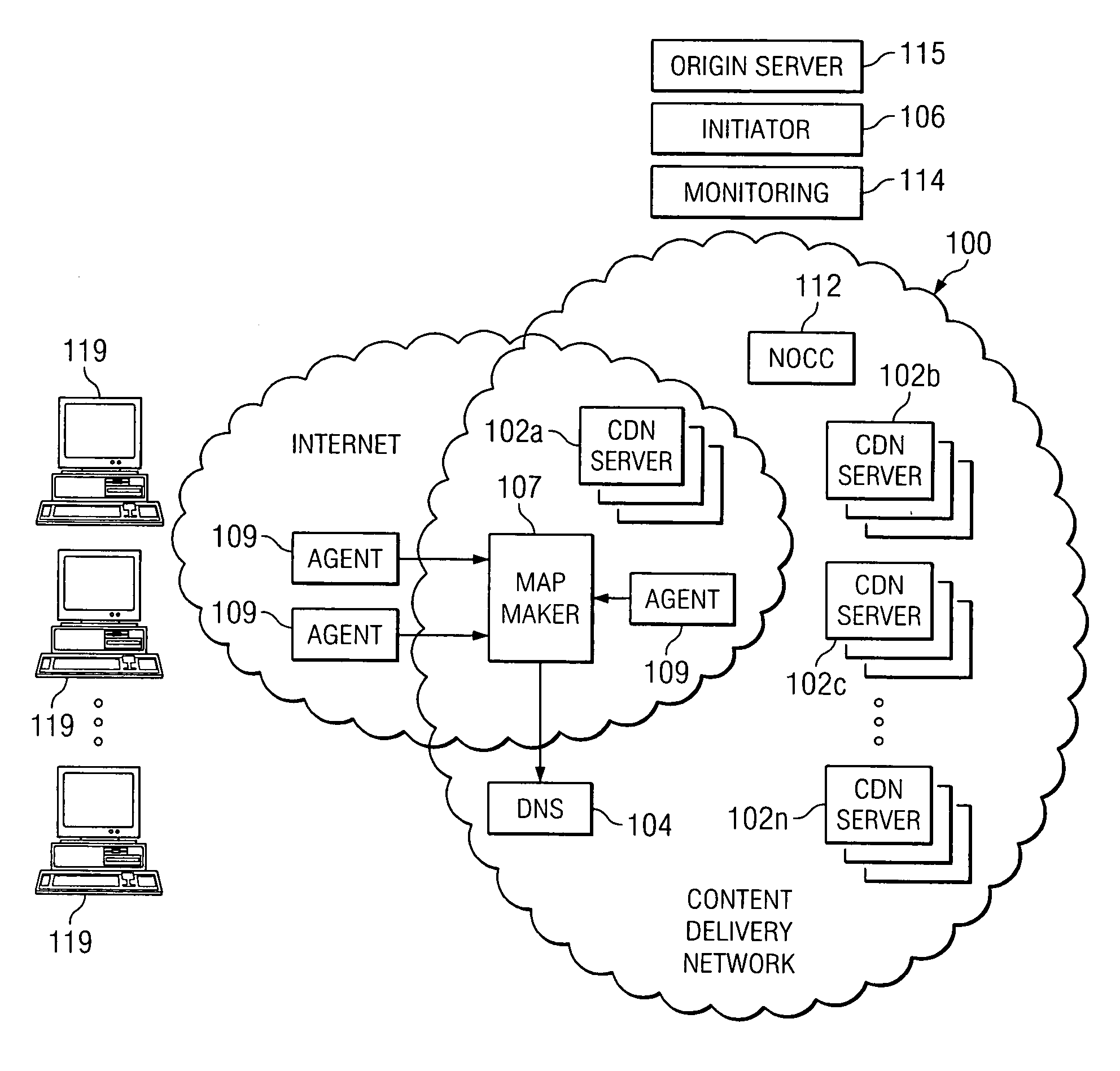 Method and apparatus for testing request -response service using live connection traffic