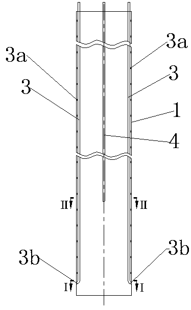 Large-diameter rock-socketed single pile grouting construction method for offshore wind power