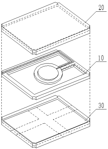 Quartz crystal resonator with circular wafer structure and manufacture method thereof