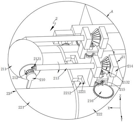 Furnace tube inner support welding equipment for solar cell silicon wafer diffusion