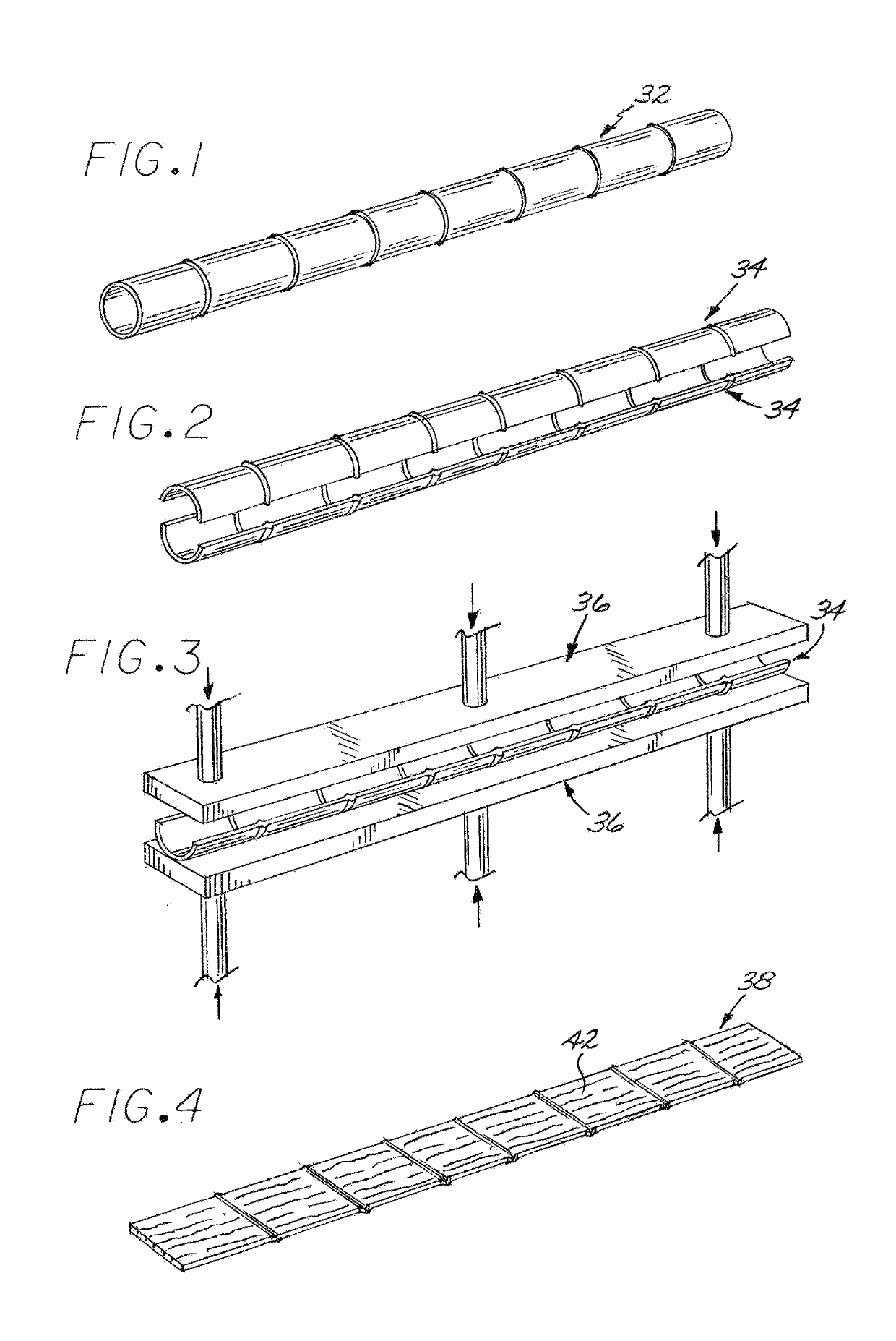 Bamboo laminated lumber and method for manufacturing