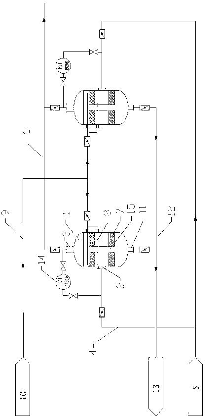 Method and system for removing oligomer pollution