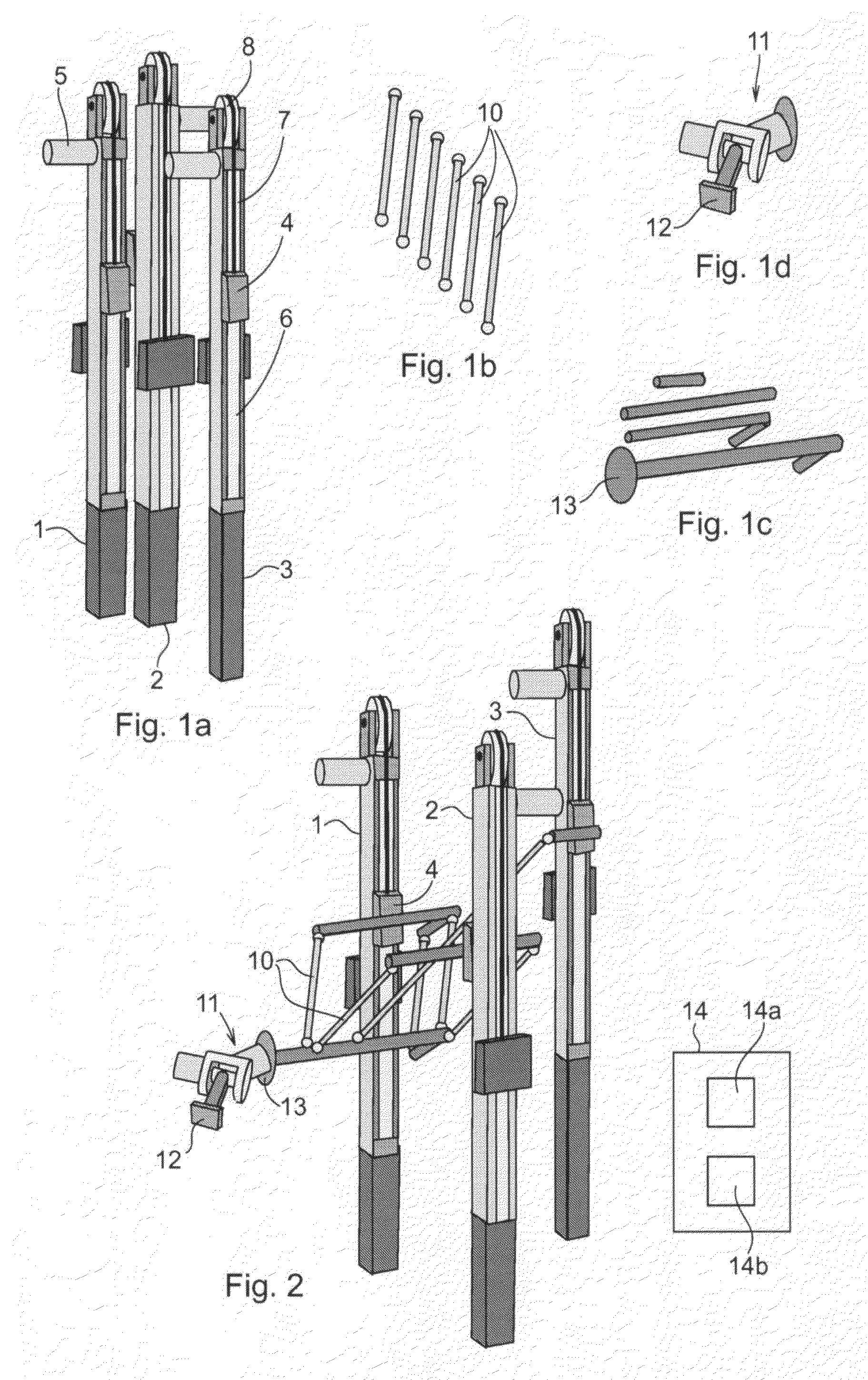 System for calibration of an industrial robot and a method thereof
