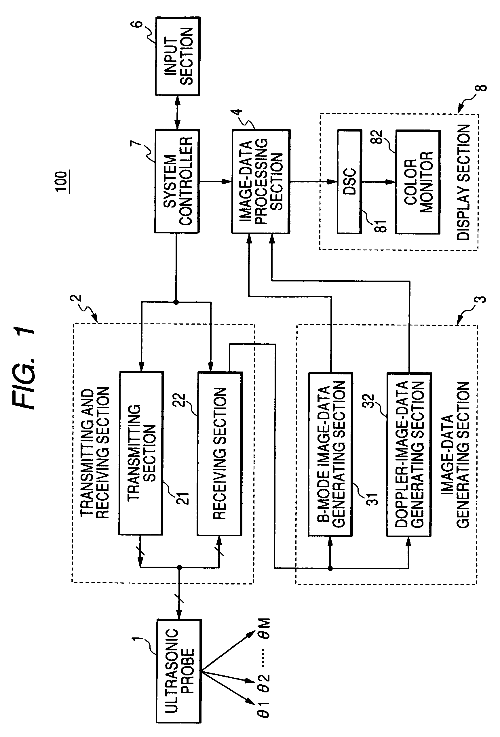 Image data processing method and apparatus for ultrasonic diagnostic apparatus, and image processing apparatus