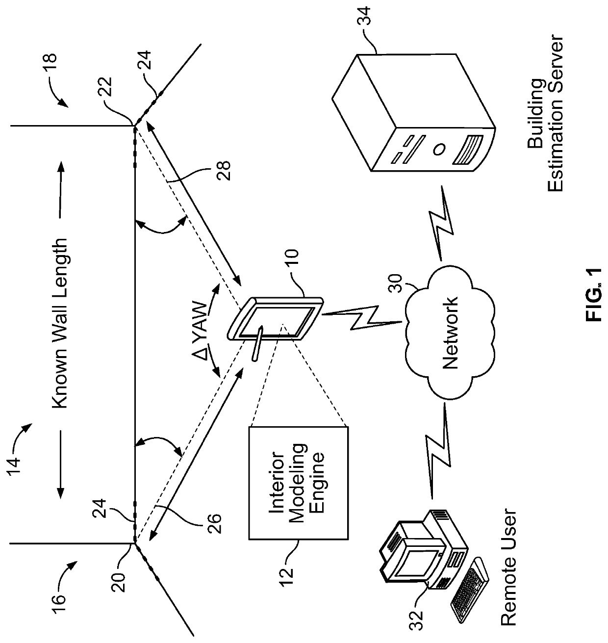 System and method for generating computerized floor plans