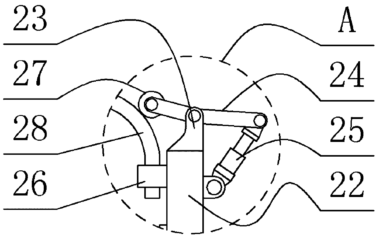 Intelligent tooling fixture for scribing carbon contact strip and operation method of tooling fixture