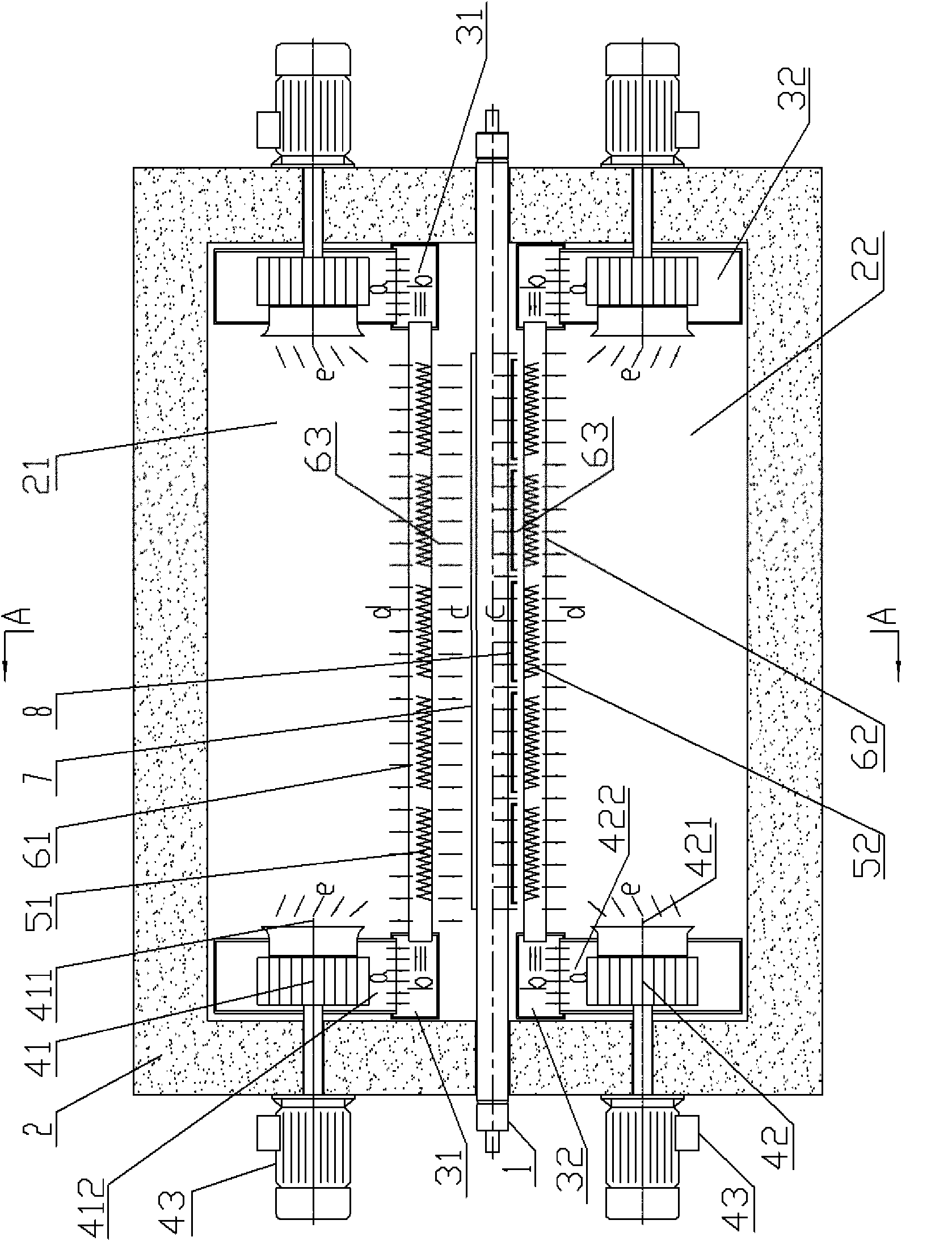 Heating method of heating furnace for glass tempering