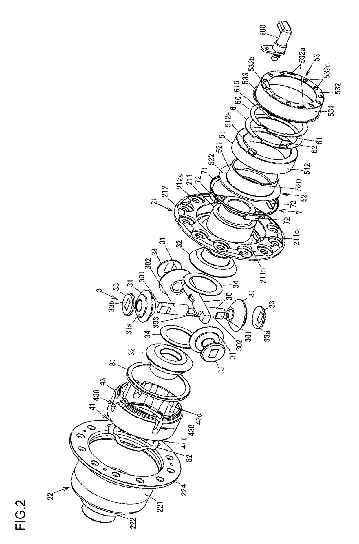 Differential unit