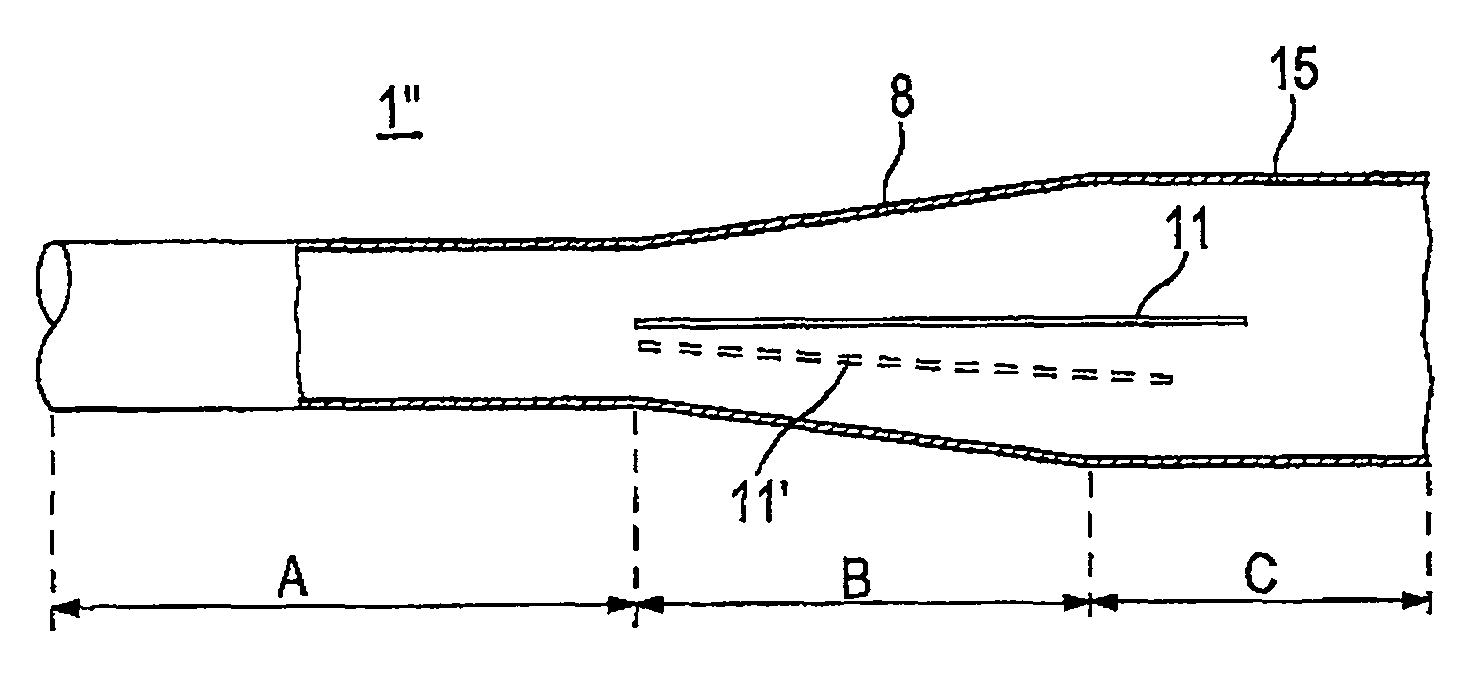 Tubular vascular transplant