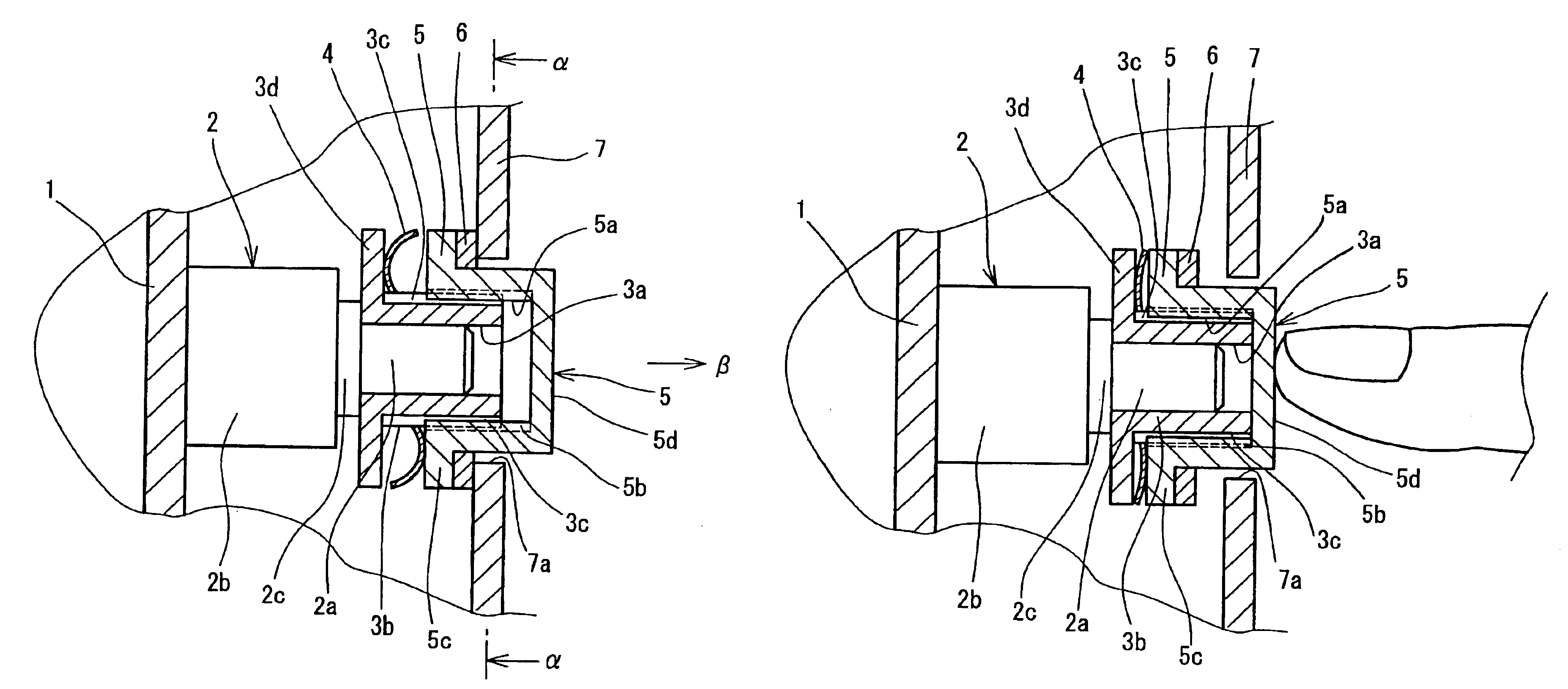 Anti-malfunction mechanism for variable output device