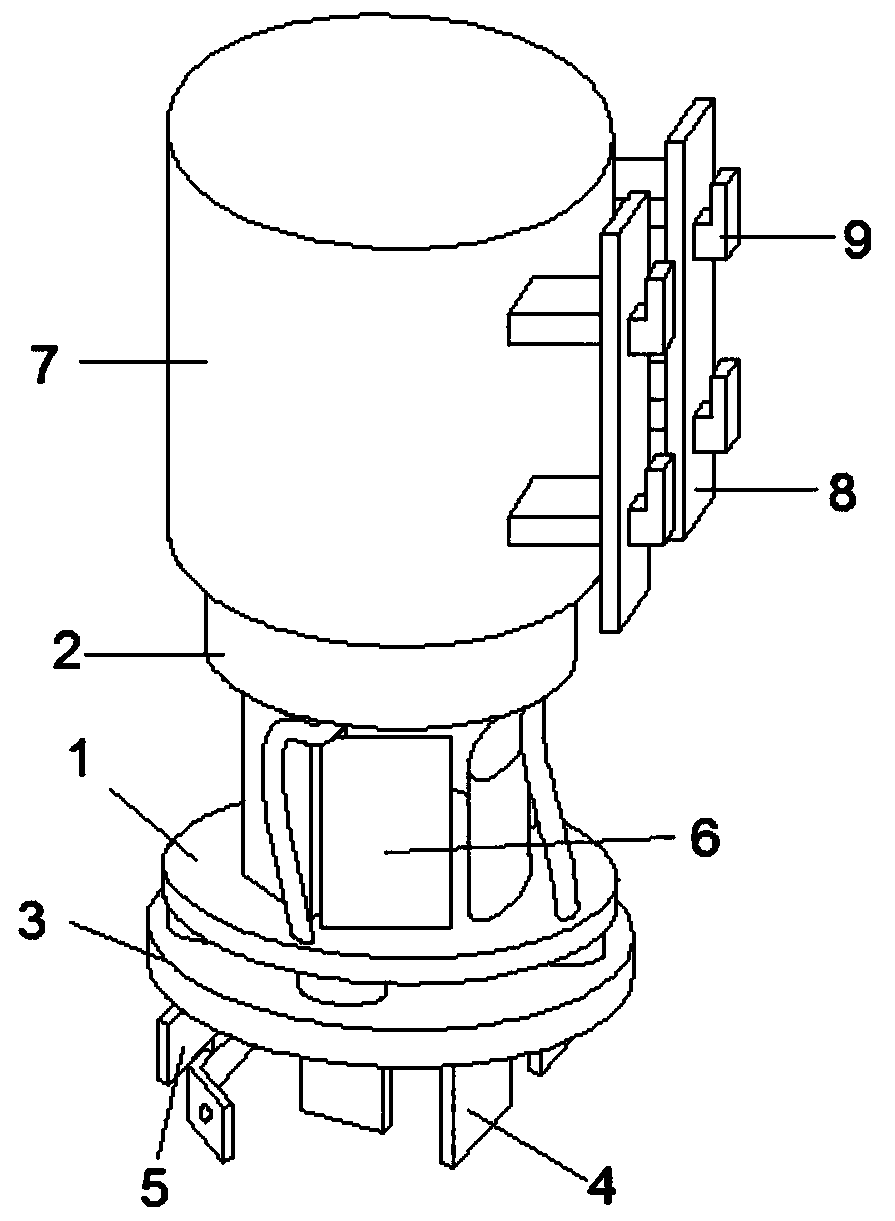 Filter with fastened structure