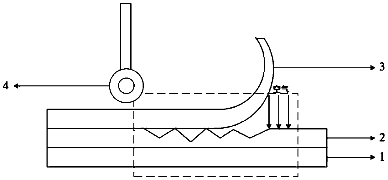 Display unit dismounting device and dismounting method