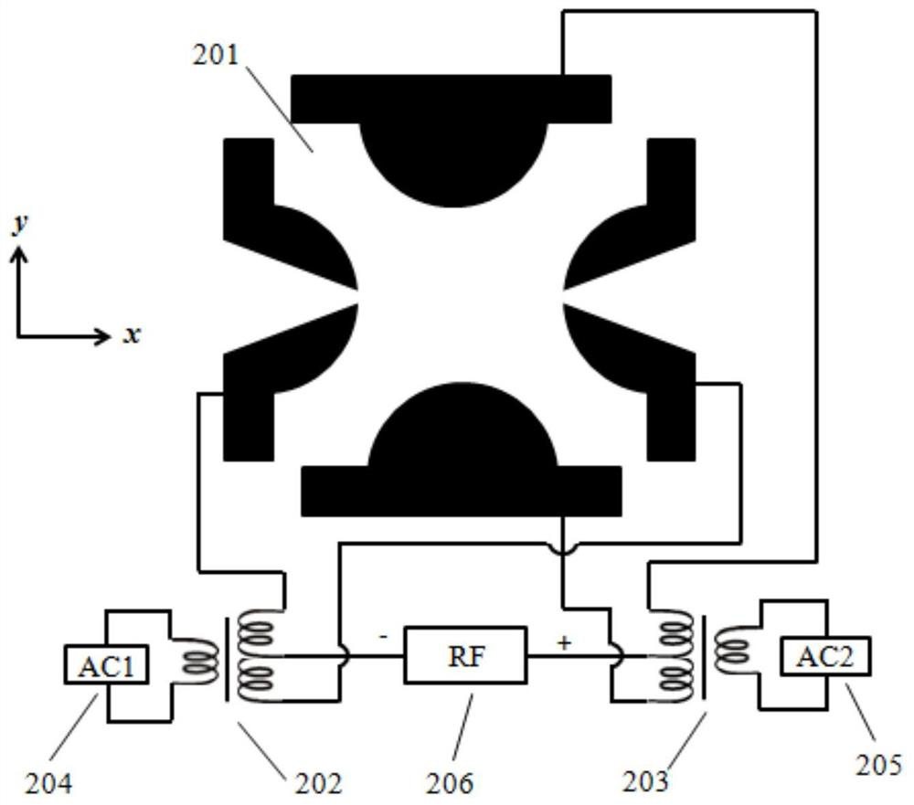 A way of applying auxiliary regulation voltage ac