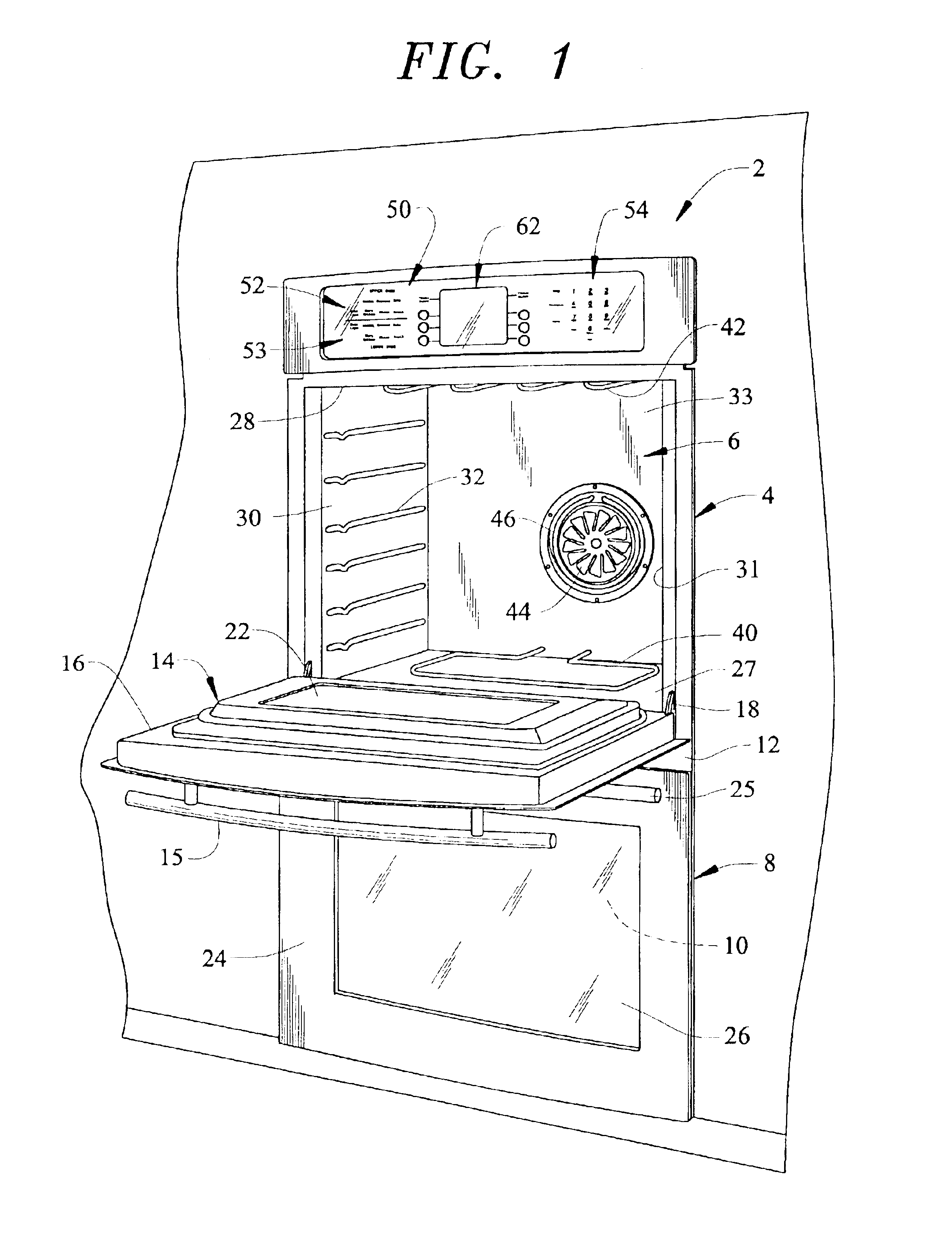 Thaw-server system for convection cooking appliance