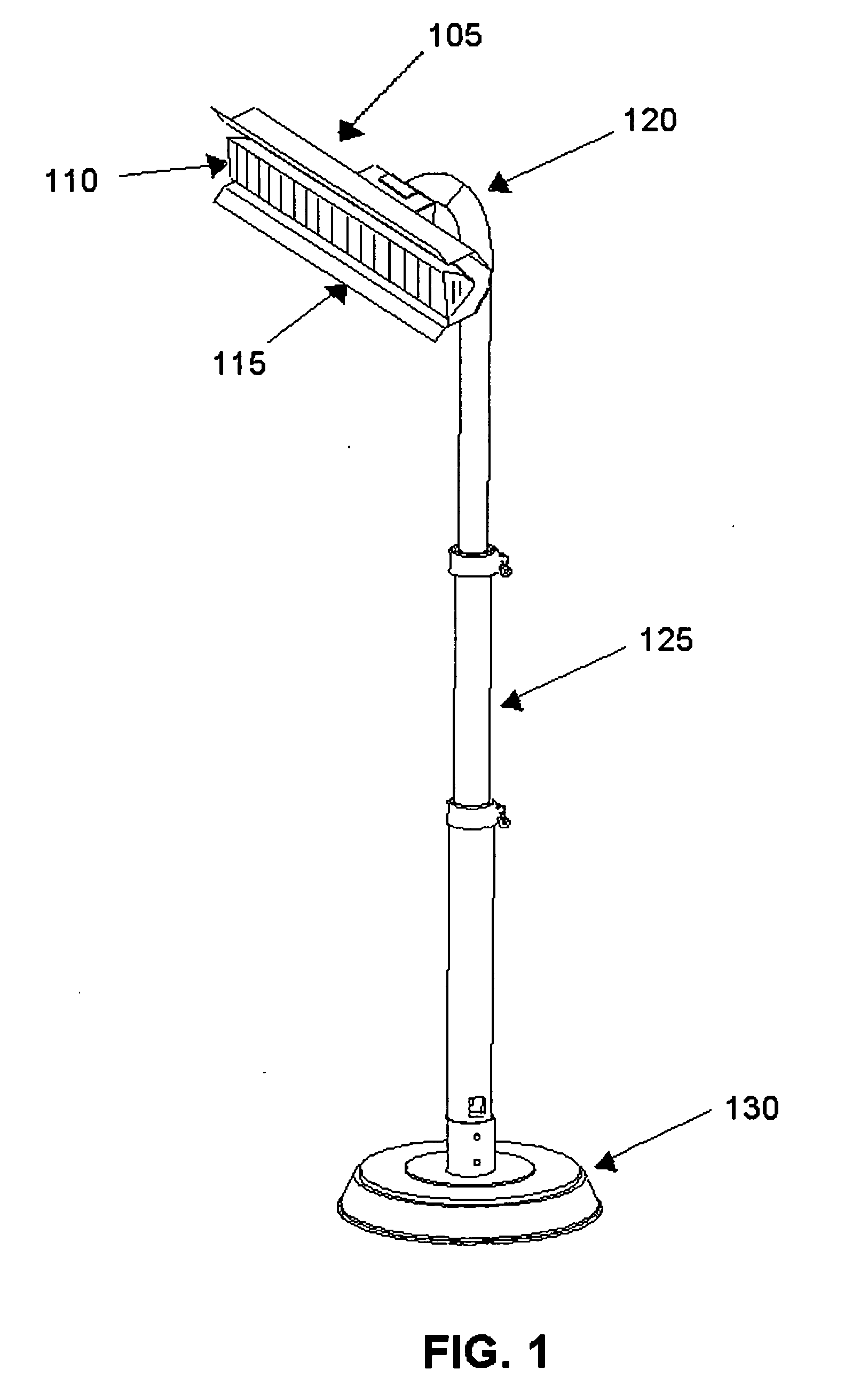 System of short-wave-infrared heater support assembly