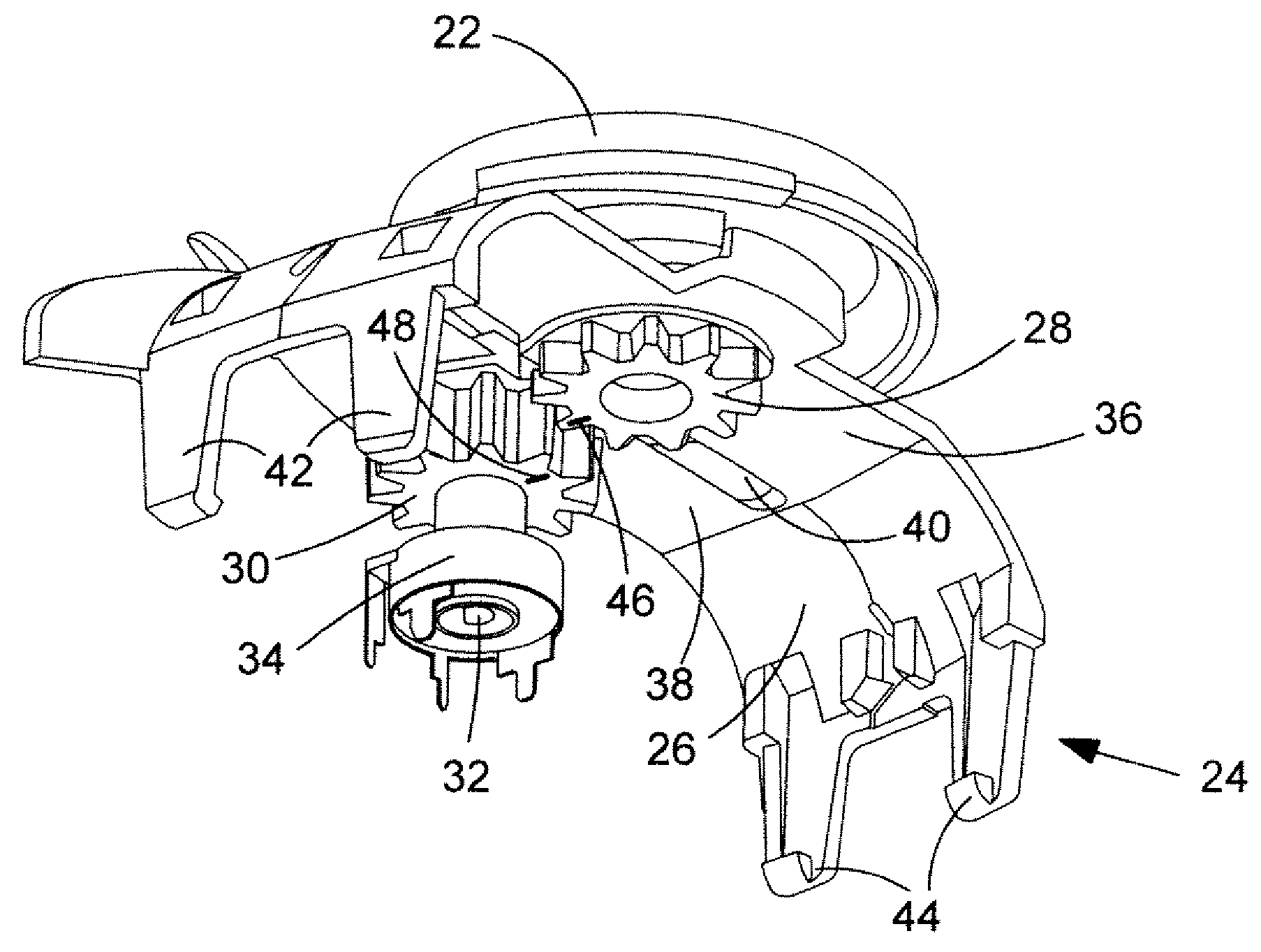 Control mechanism for a power tool
