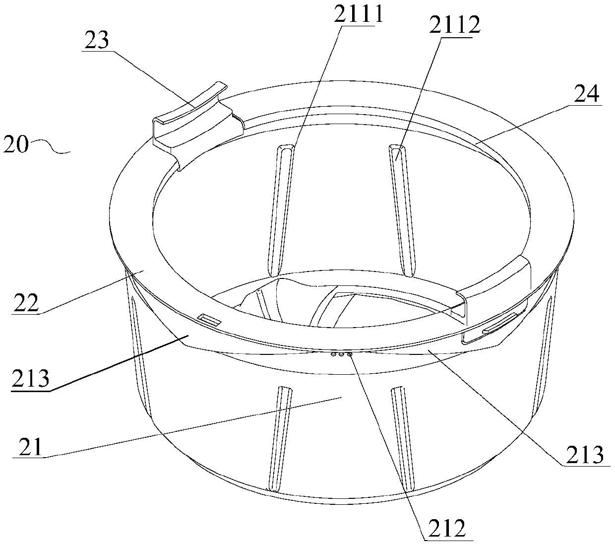 Washing machine and laundry basket assembly thereof