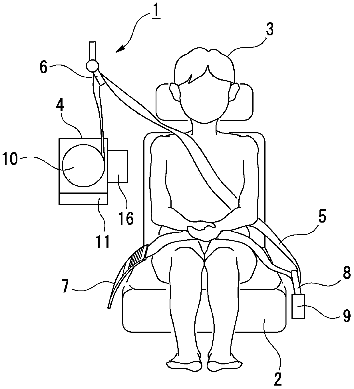 Seat belt apparatus