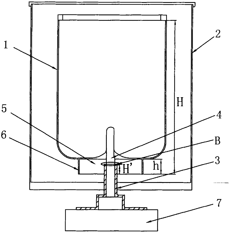 Air sealing method and device for washing machine