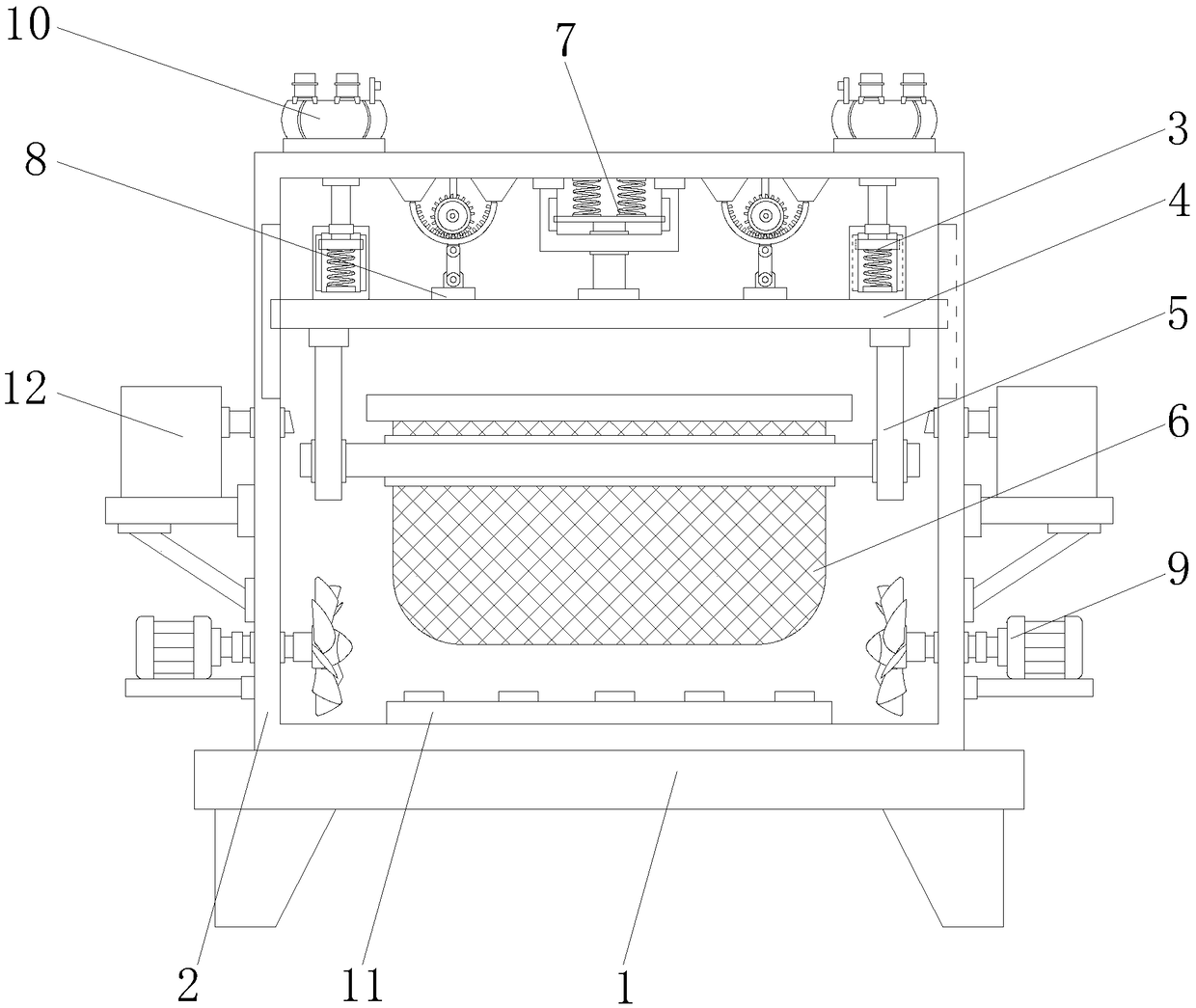 Efficient sponge cleaning robot