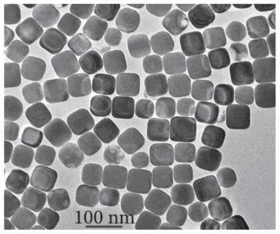 Method for preparation of copper nanocubes utilizing tributylphosphine as a ligand