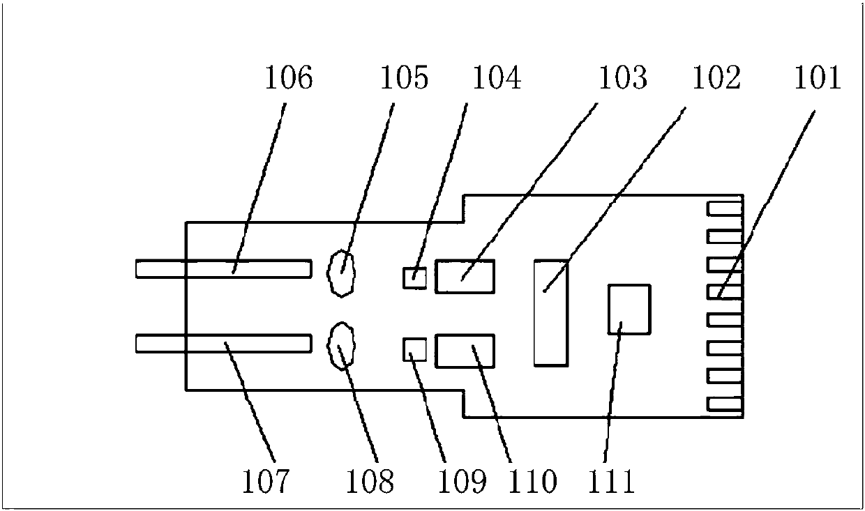 Heat dissipation structure of high speed optical module
