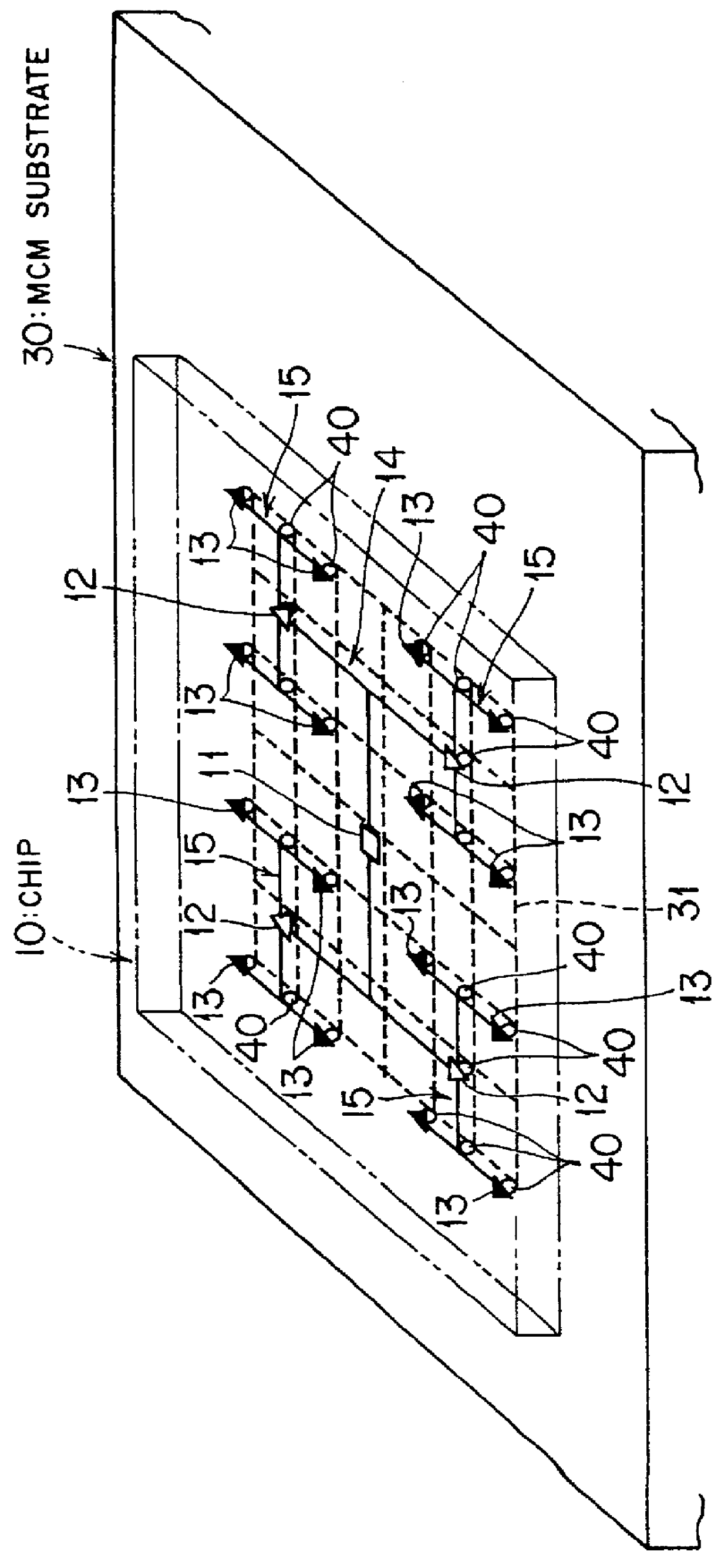 Clock distribution circuit in a semiconductor integrated circuit
