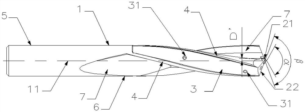 Holemaking tool with independent drill point in the center