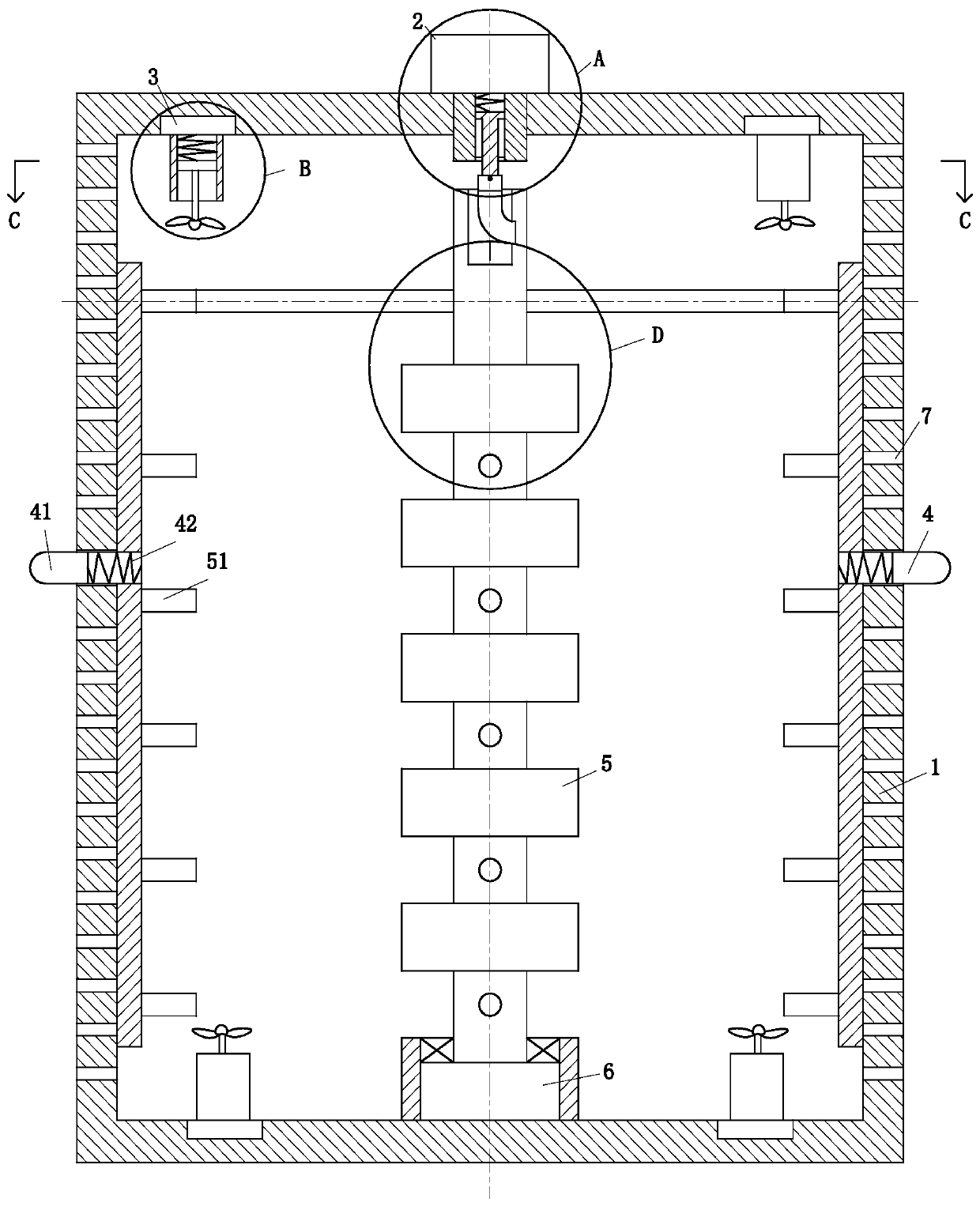 A high voltage transmission line protection component